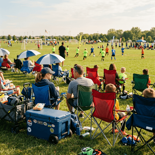 Tournament sideline cheering